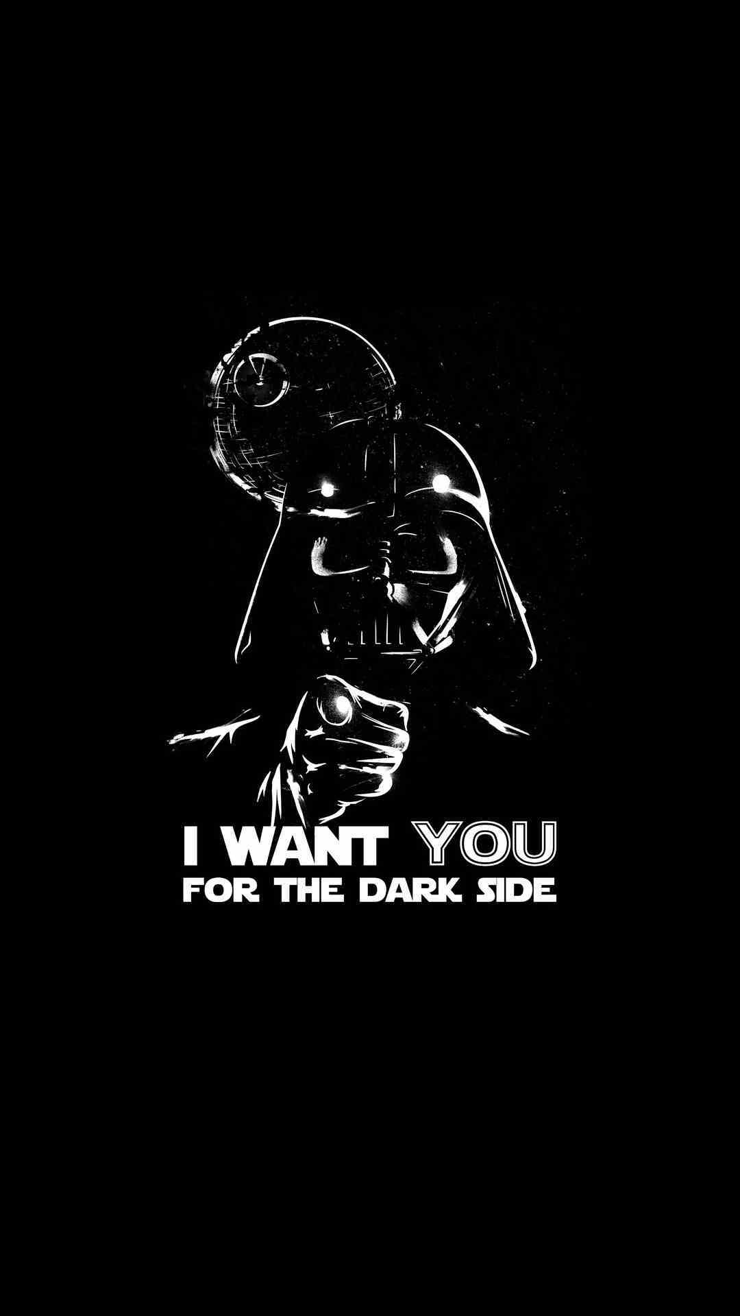 I want you for the dark side Mobile Wallpaper 3771