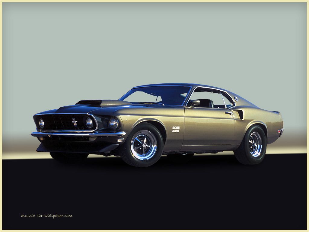 1969 Ford Mustang Boss 429 HD Backgrounds