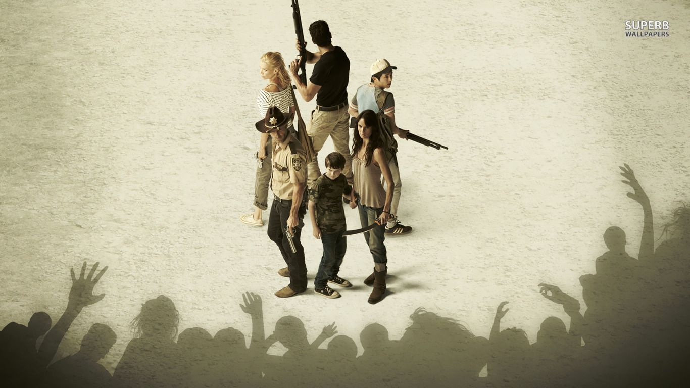The Walking Dead Wallpapers 1366x768 - Wallpaper Cave