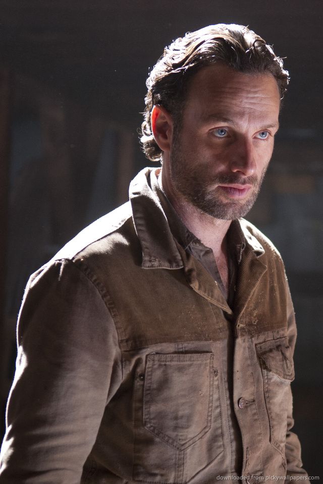 Download The Walking Dead Rick Grimes Wallpaper For iPhone 4
