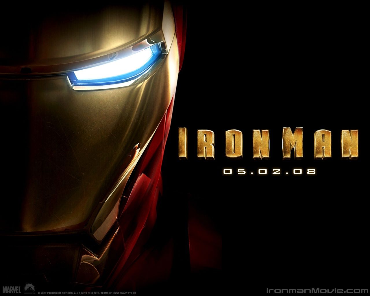 Iron Man Wallpaper - 1280x1024 Desktop Download page