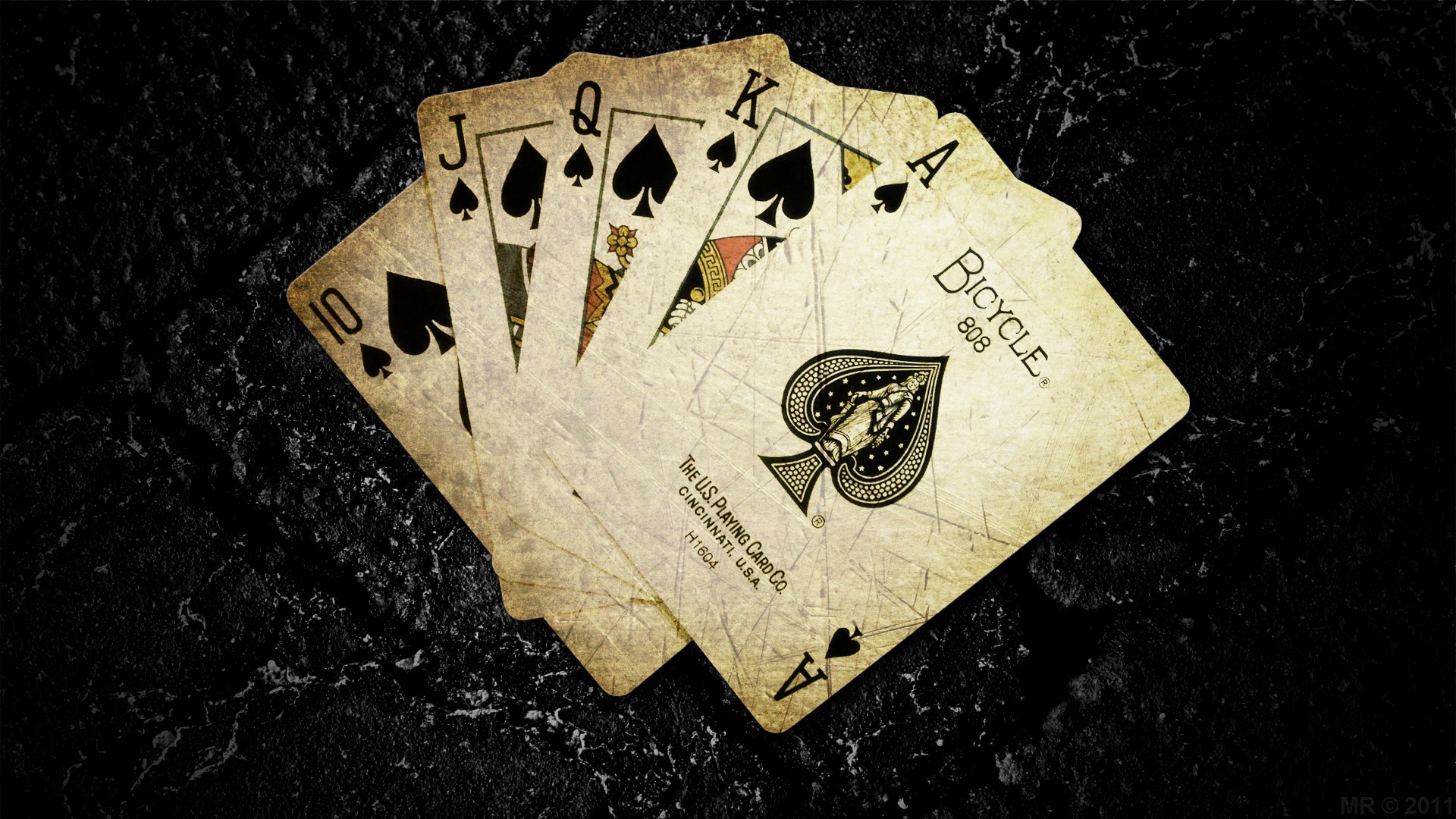 Spades Poker Cards Wallpaper #7002071