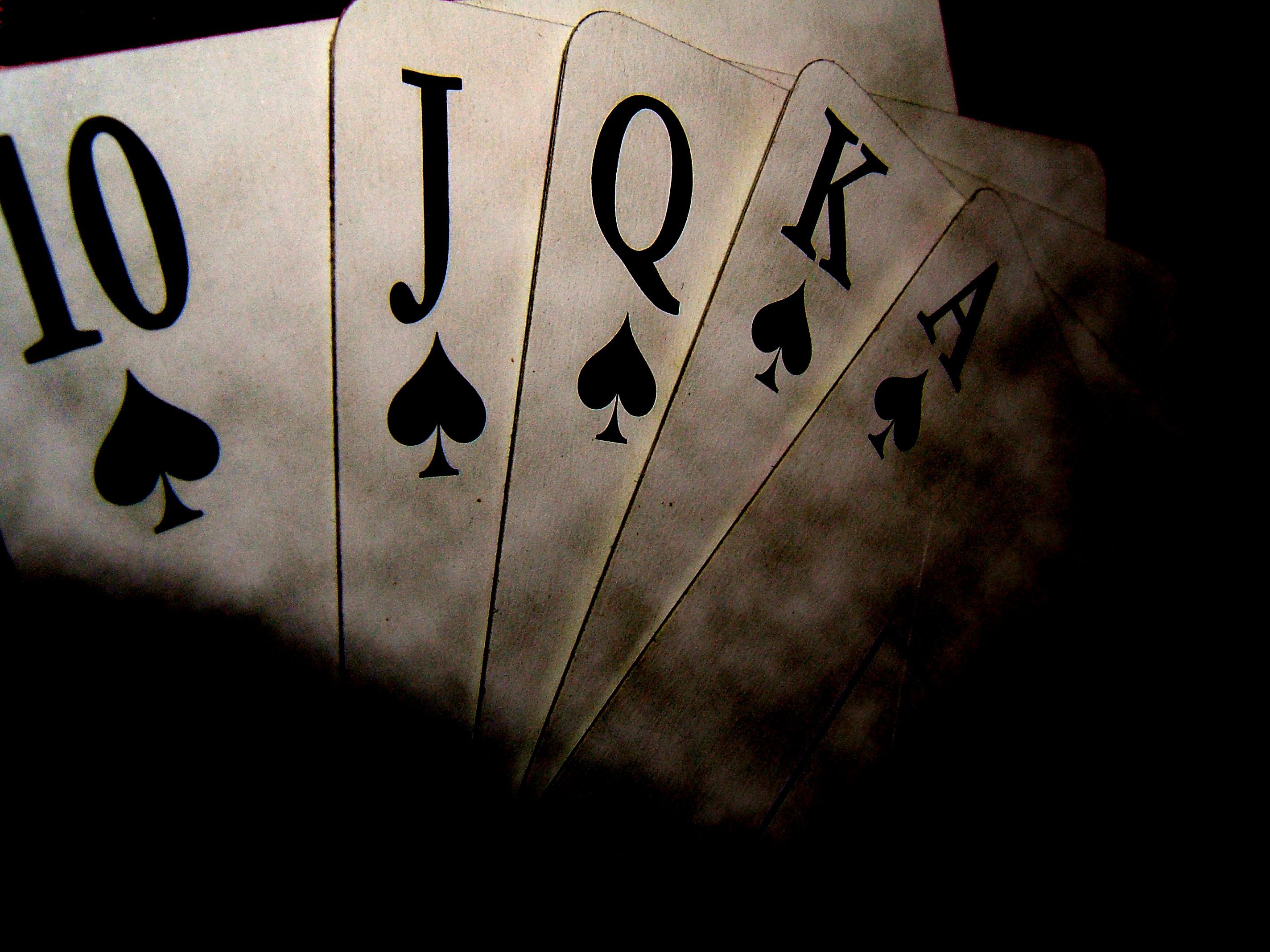 Cards, poker, king, Queen Backgrounds