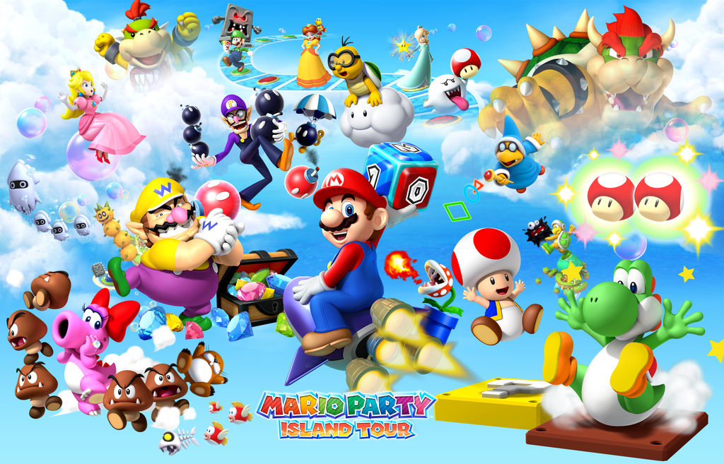 Mario Party: Island Tour for Nintendo 3DS by Legend-tony980 on ...