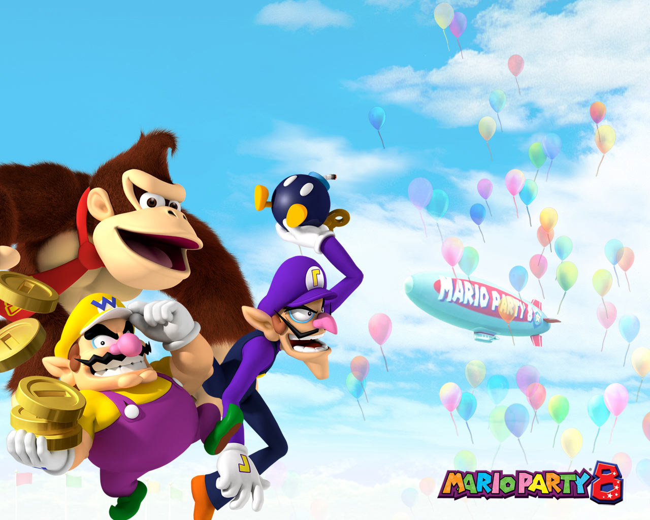 Desktop Wallpaper · Gallery · Games · Mario Party 8 | Free ...