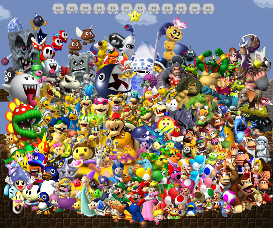 DeviantArt: More Like One big Mario Party by sonictoast