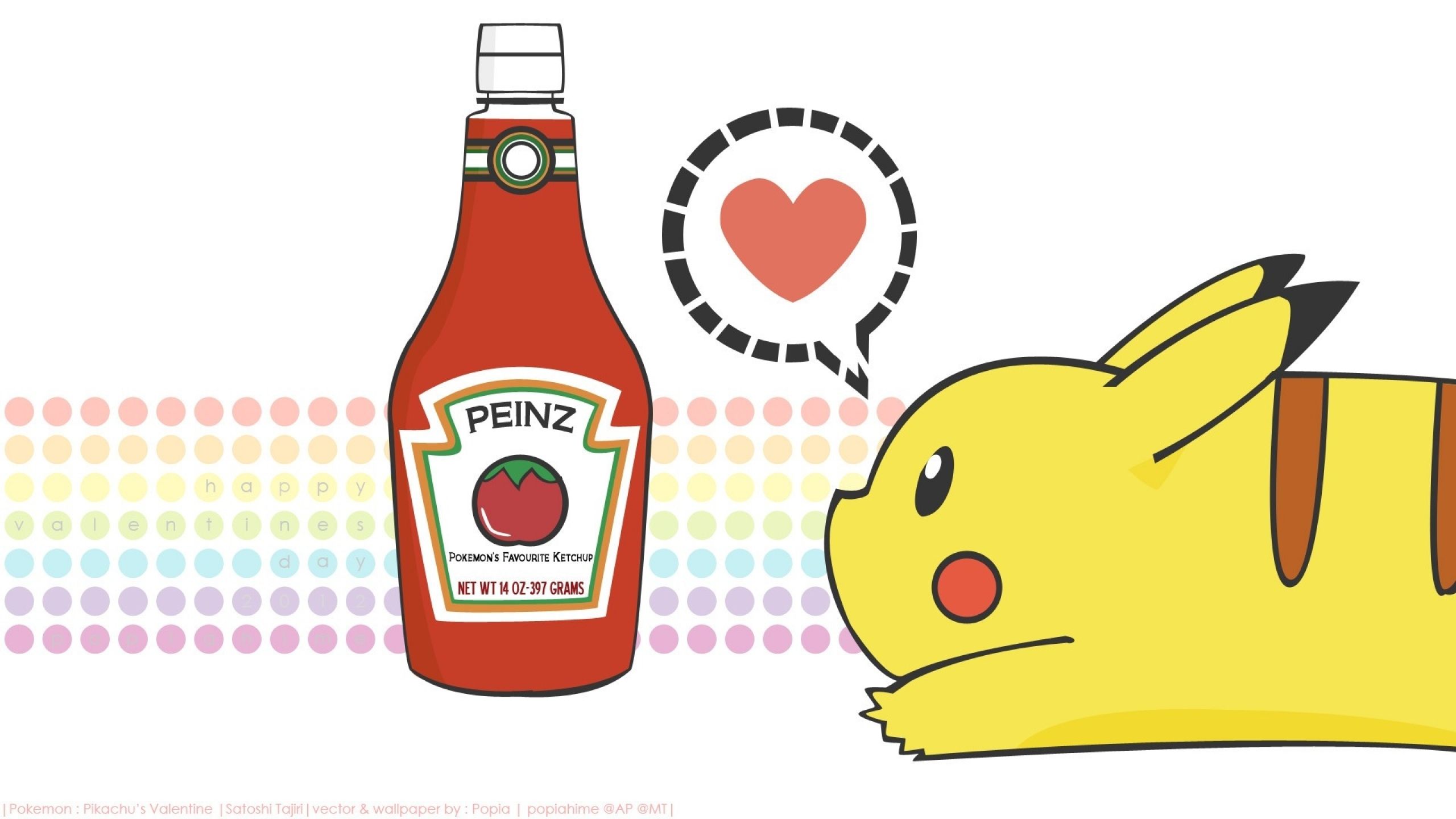 Pikachu Ketchup, pokemon, anime, 2560x1440 HD Wallpaper and FREE ...