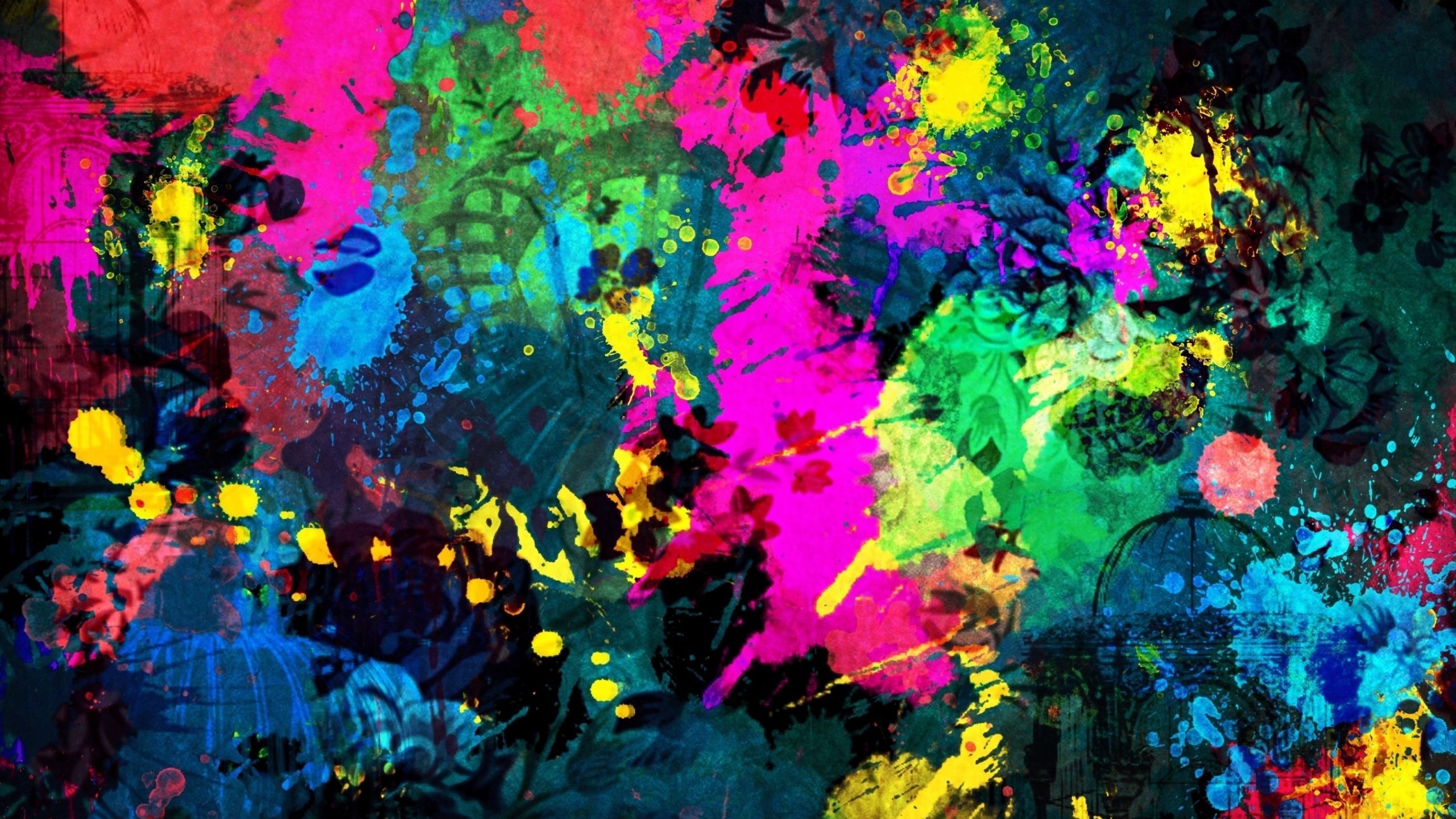 Colorful Paint Splatter Mac Wallpaper Download | Free Mac ...