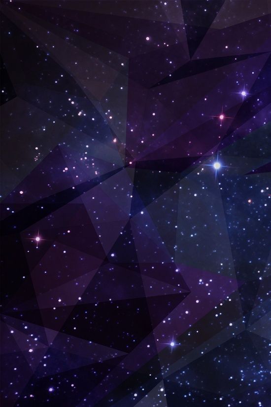 Geometric galaxy wallpaper for iphone love Pinterest Galaxy