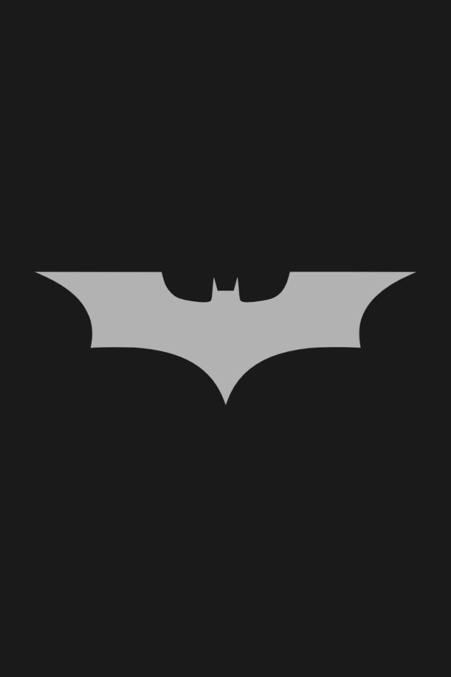 640x960 Minimalistic Batman Logo Iphone 4 wallpaper