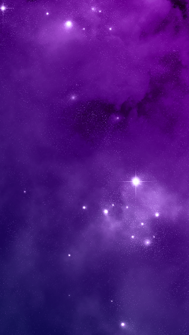 Purple Night Sky iPhone 5s Wallpaper Download | iPhone Wallpapers ...