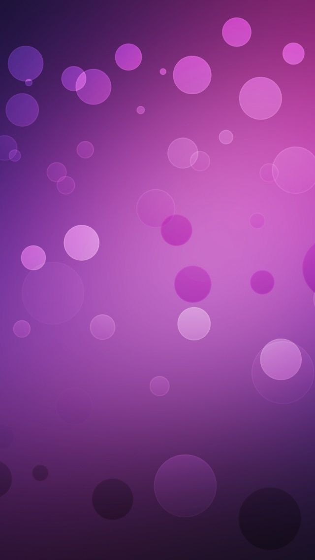 Purple Circles iPhone 5 Wallpaper | ID: 34247
