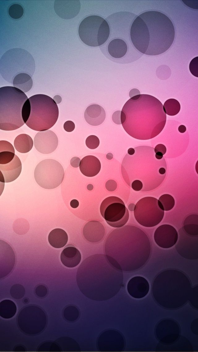 Purple Dots iPhone 5 Wallpaper | ID: 19389