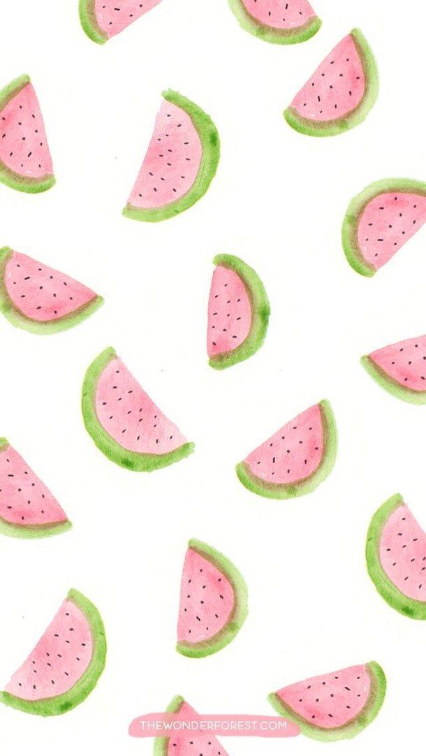 Wallpaper Watermelon Cute