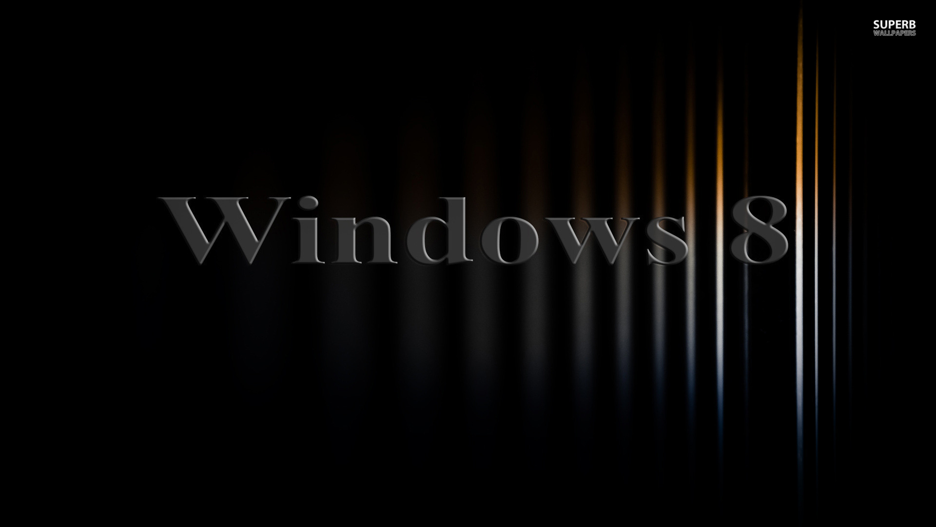 Windows 8 in Dark Wallpaper - MixHD wallpapers
