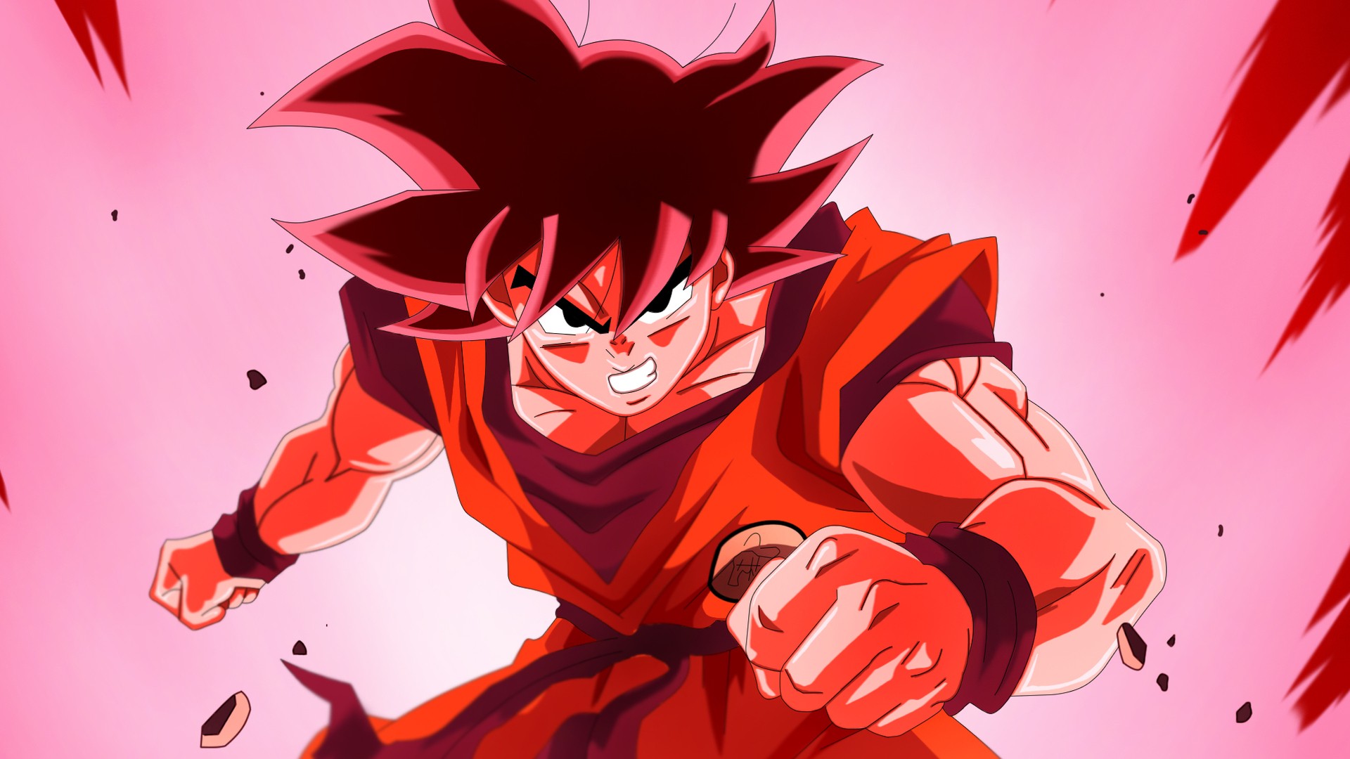 Download the Goku Charging Up Wallpaper, Goku Charging Up iPhone