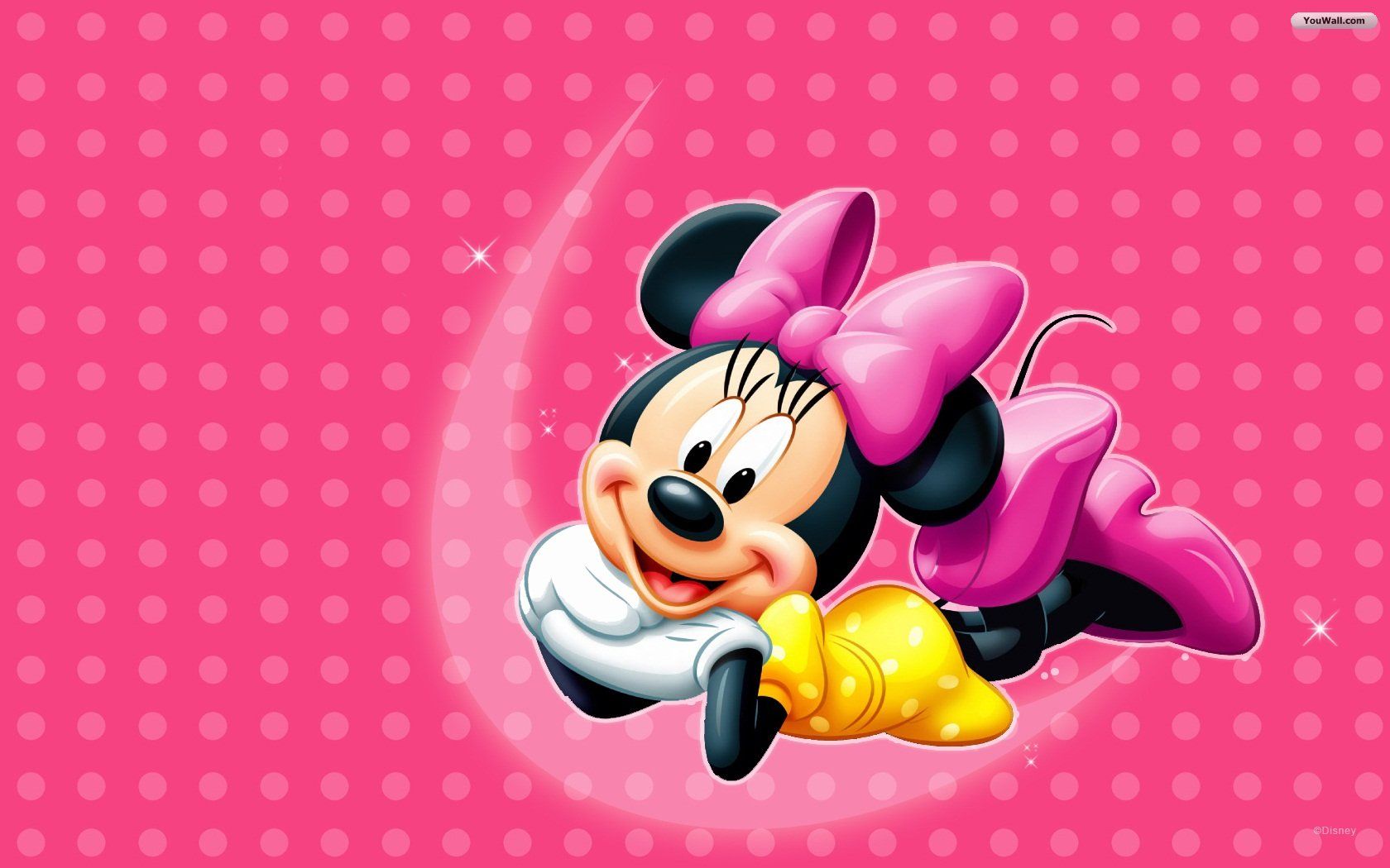 YouWall - Minnie Mouse Wallpaper - wallpaper,wallpapers,free ...