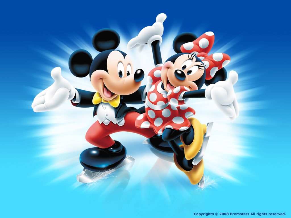 Mickey and Minnie Wallpaper | Free HD Wallpapers for Desktop, iPad ...