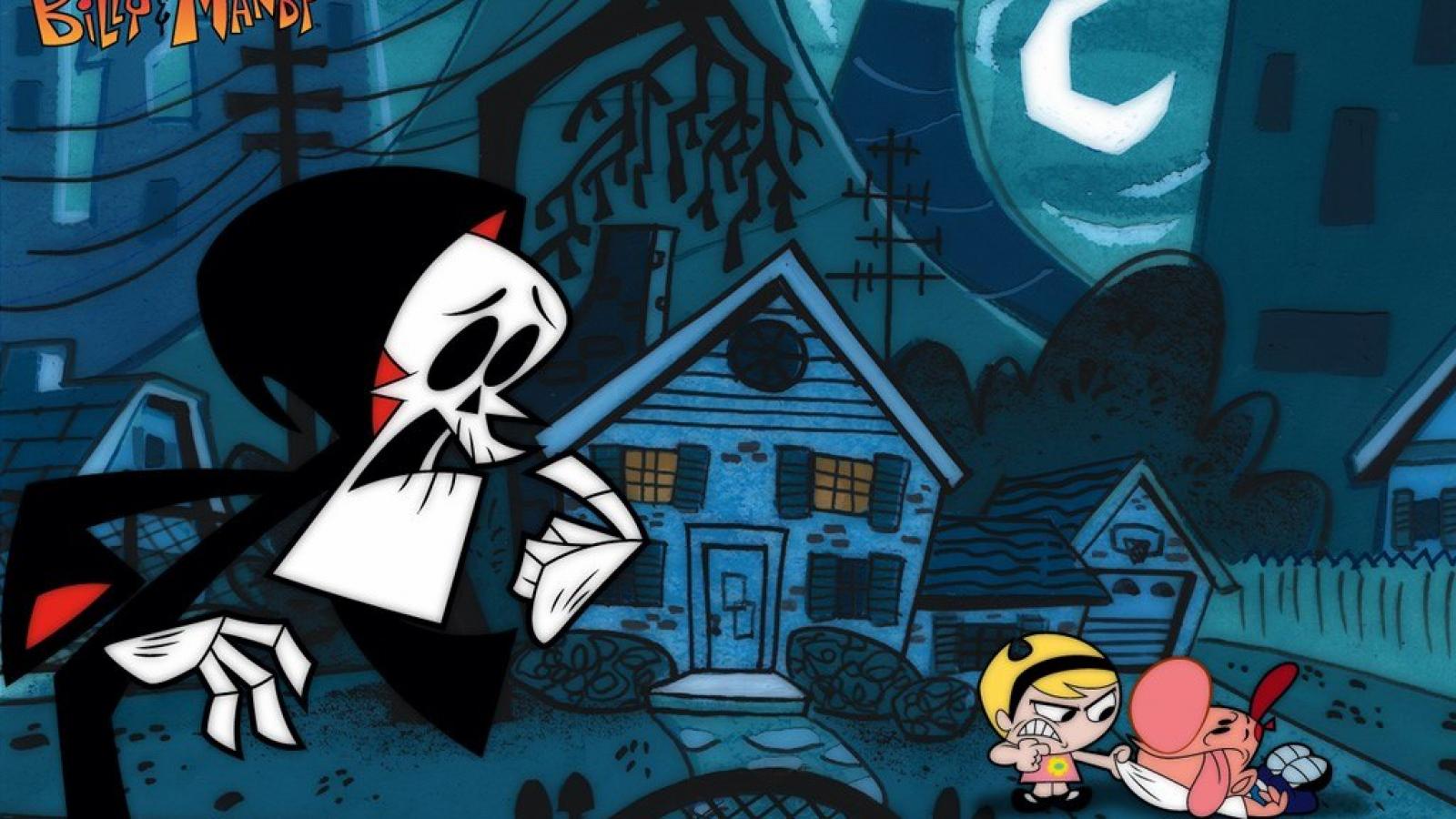The grim adventures of billy and mandy cartoon hd wallpaper