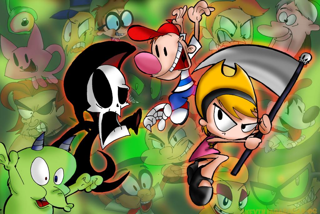Billy and Mandy Wallpaper by gamefanPPG on DeviantArt