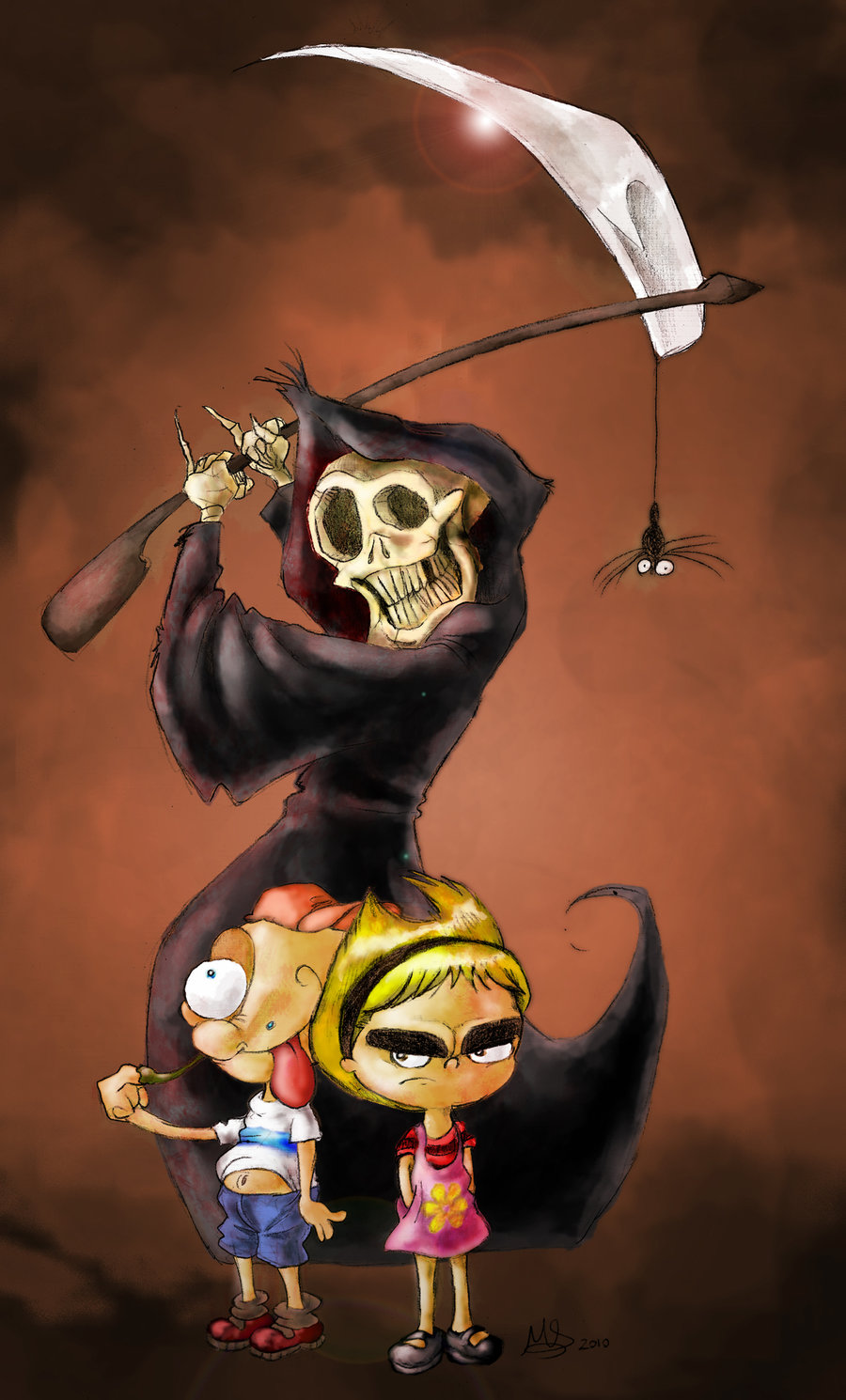 the grim adventures of billy and mandy real life by 0nesto on ...