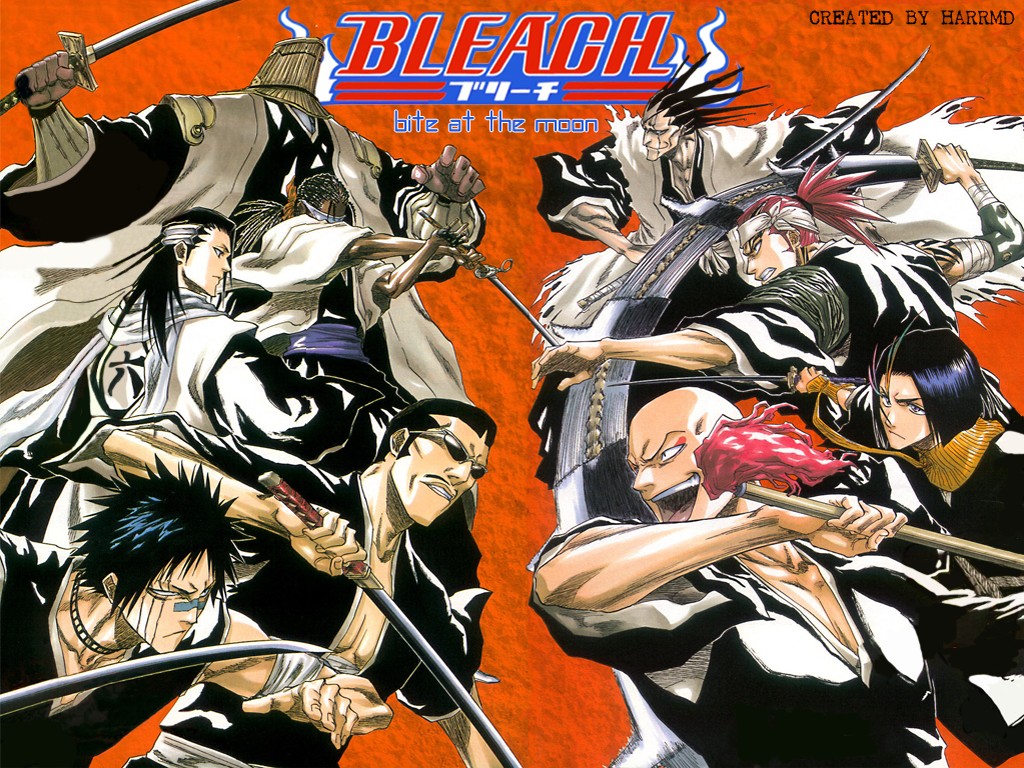70 Bleach Manga Anime Wallpapers 1024x768 NO.7 Desktop Wallpaper