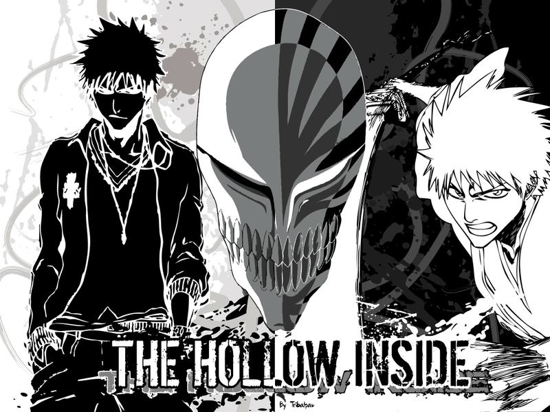 bleach kurosaki ichigo anime manga hollow ichigo hollow mask ...