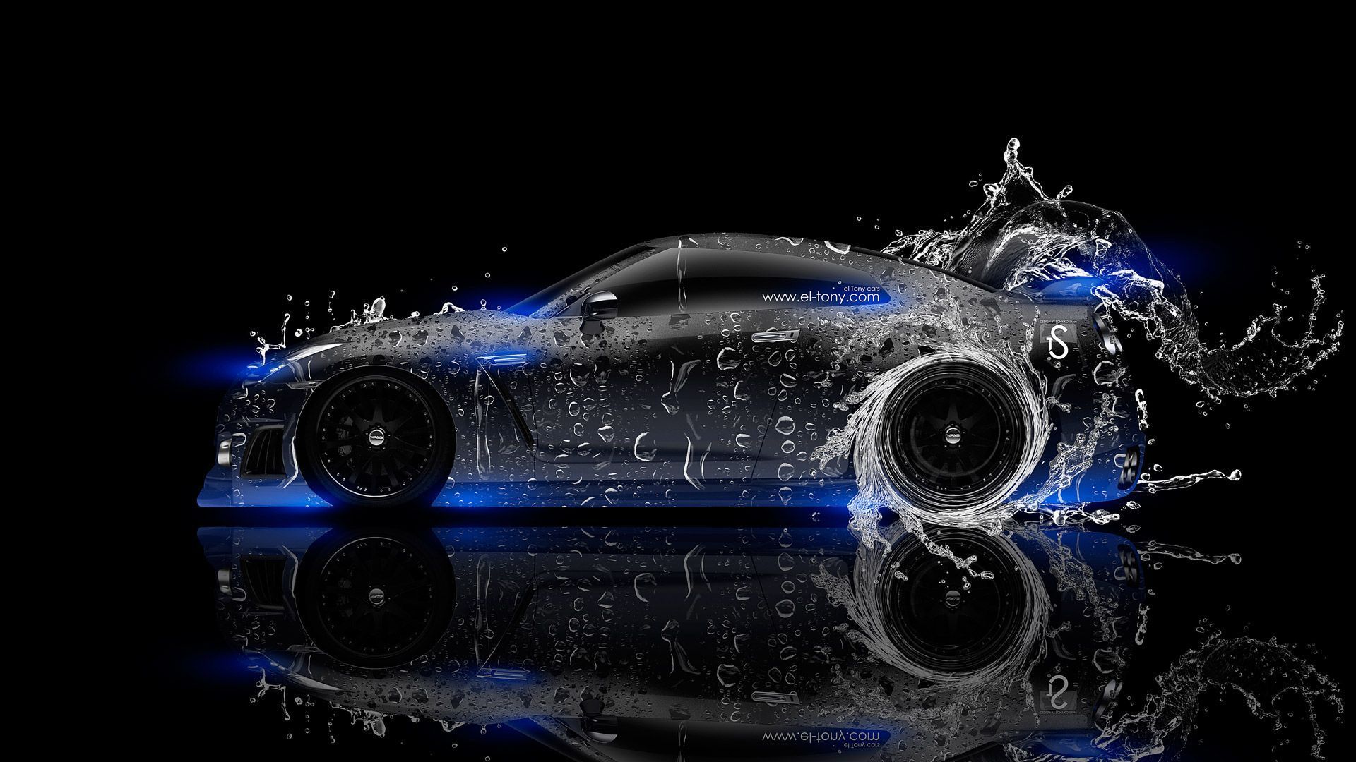 Nissan GTR R35 Back Water Car 2014 « el Tony