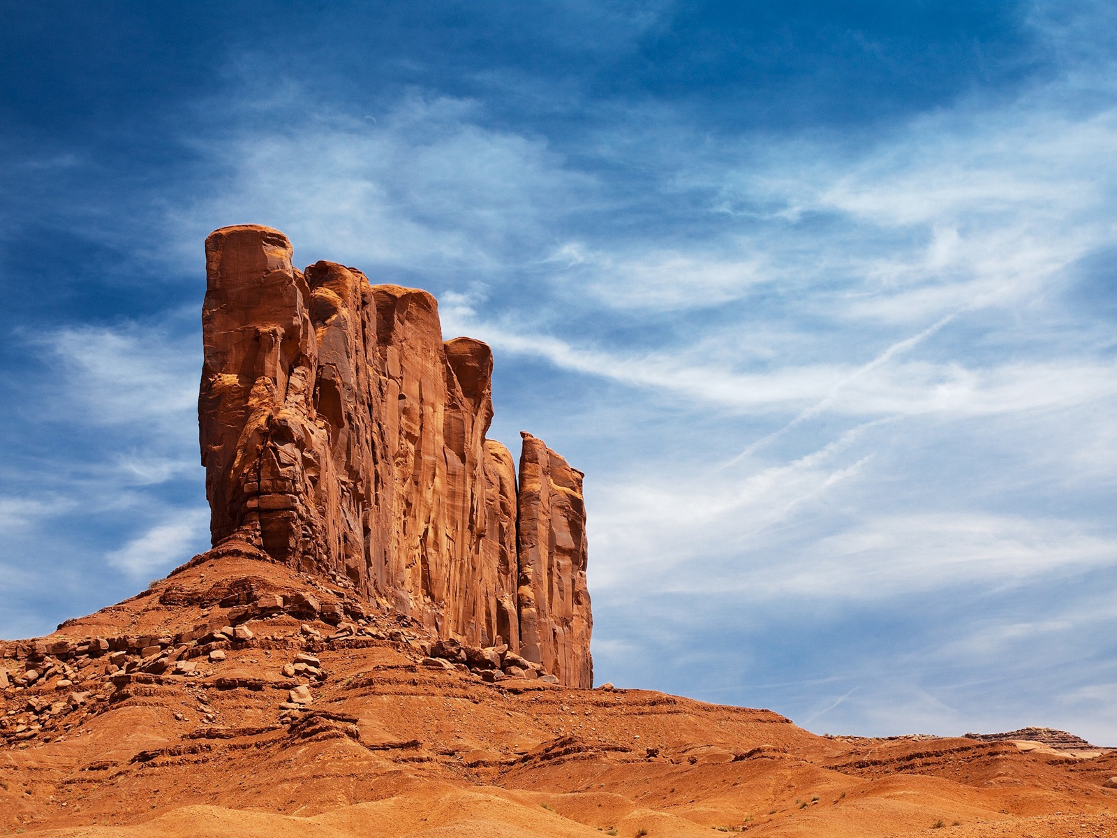 Desert rock Amazing desert scenery Desktop Wallpapers - 1600x1200