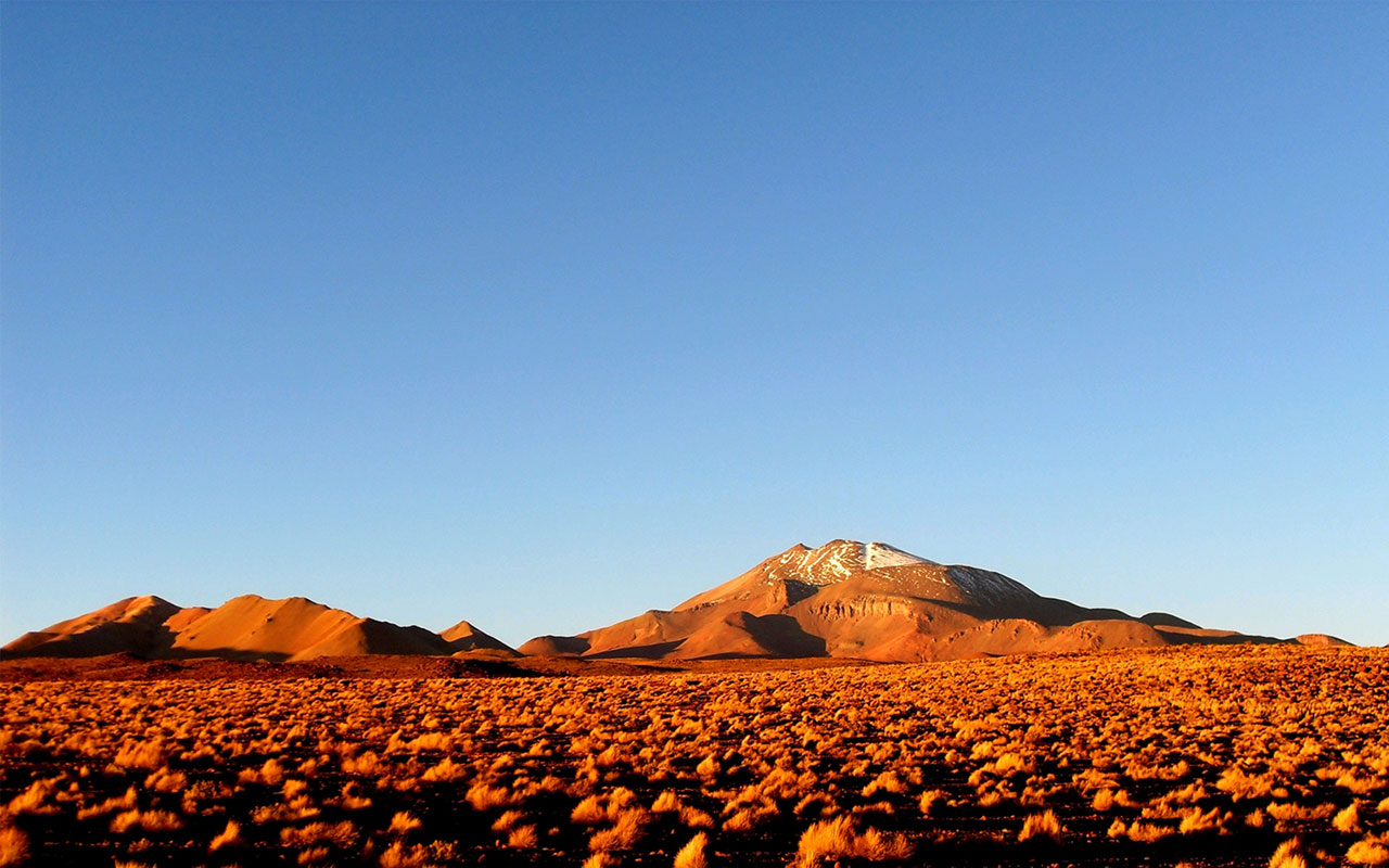 Desolate desert scenery Desktop Wallpaper 3 Landscape
