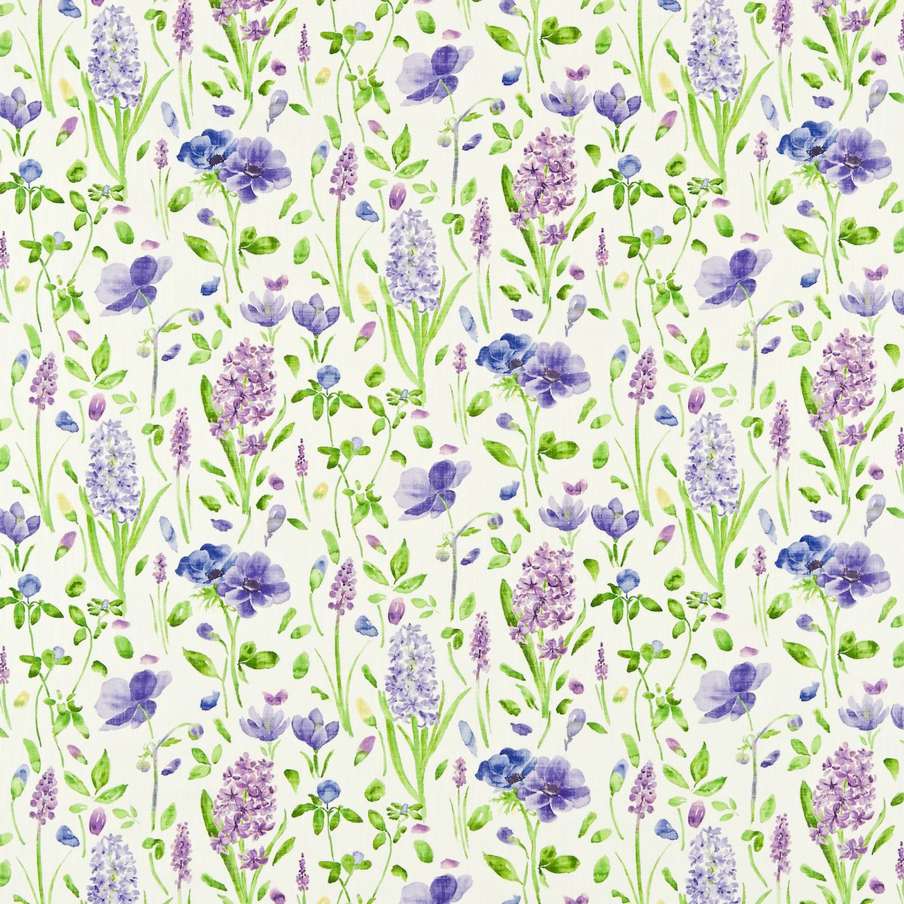 Sanderson Spring Flowers DOPS222398 Hyacinth Options 11