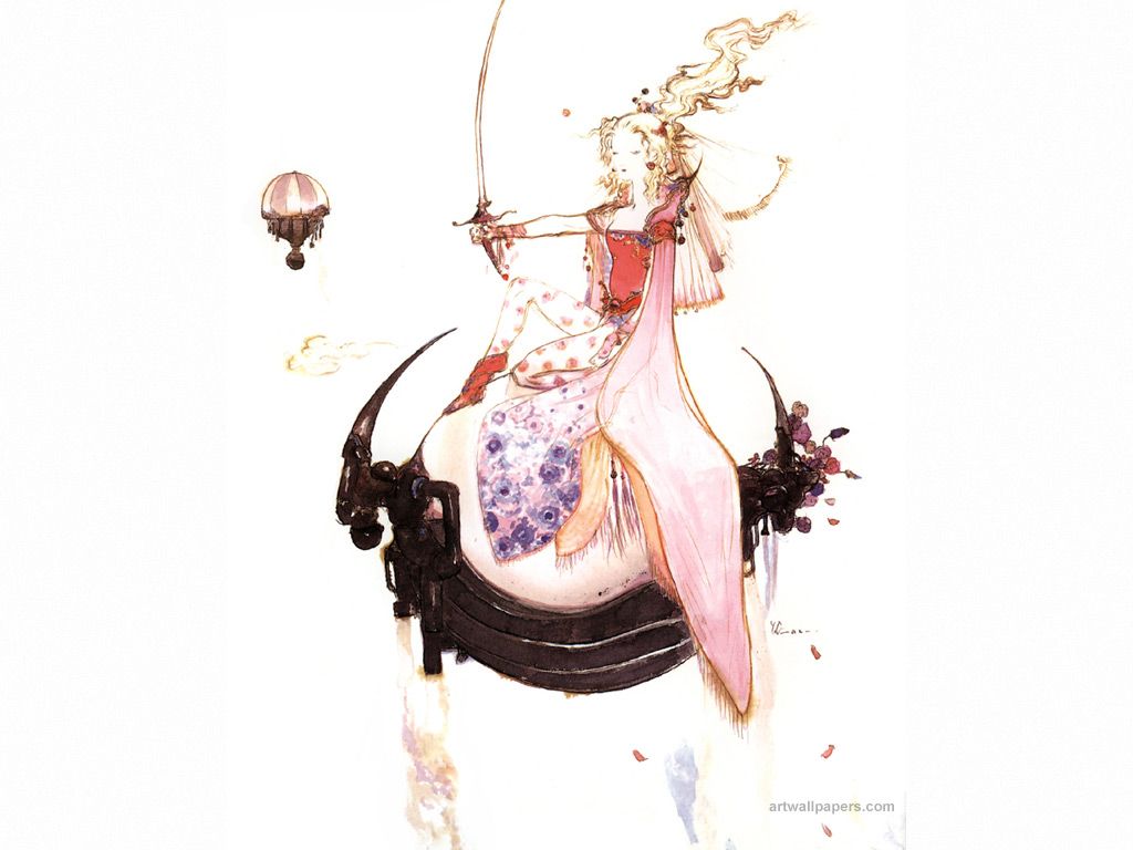 Wallpapers Swords Art Yoshitaka Amano Terra Final Fantasy Vi Hd ...