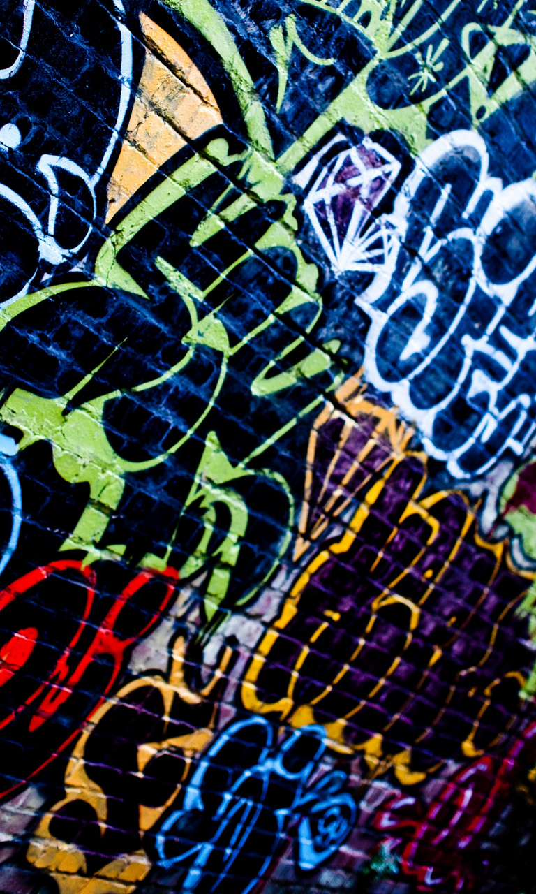 Graffiti Wall Lumia 1020 Wallpaper 768x1280