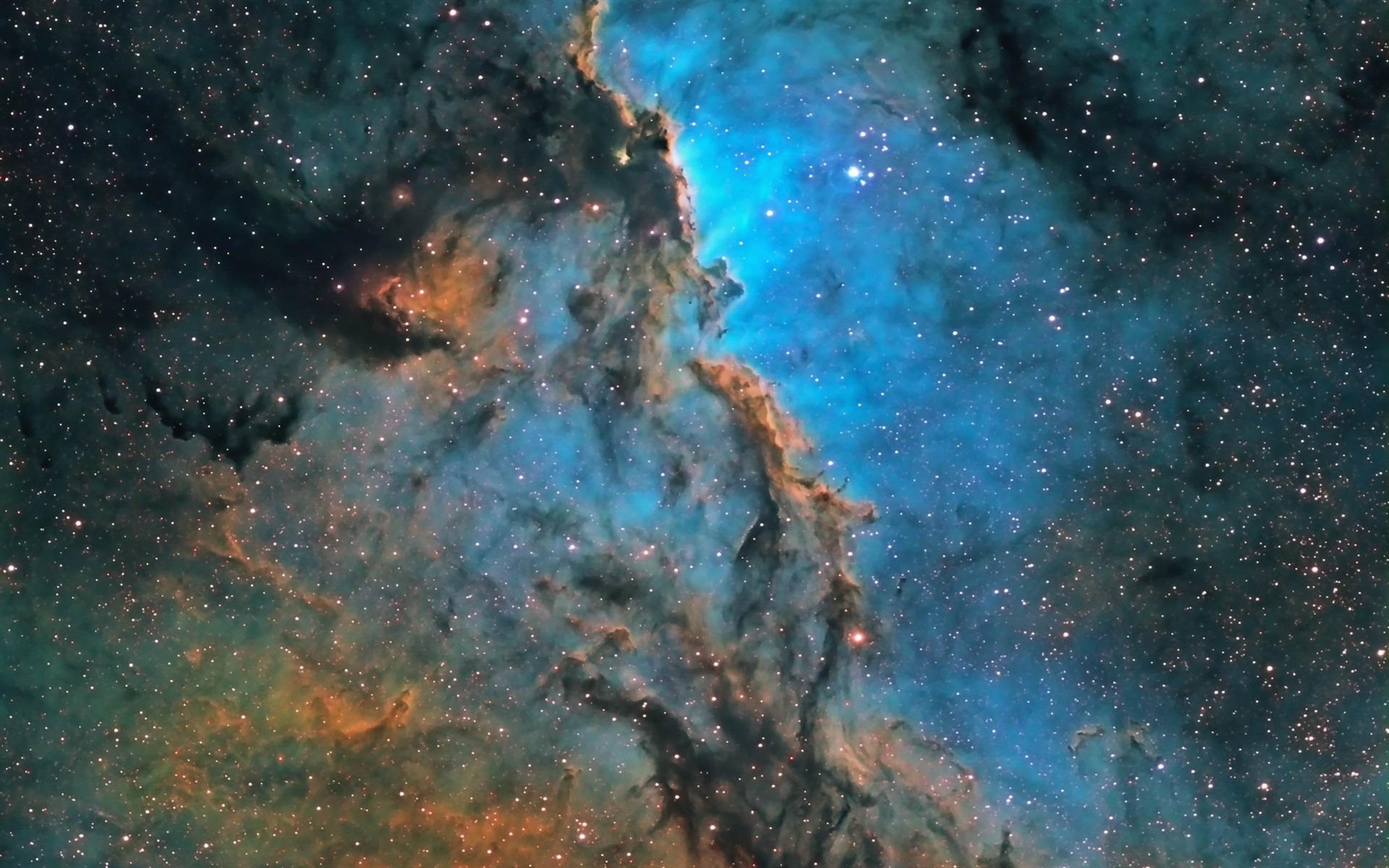 Dust nebula NGC 6188 MAC OS X Mountain Lion HD Wallpapers