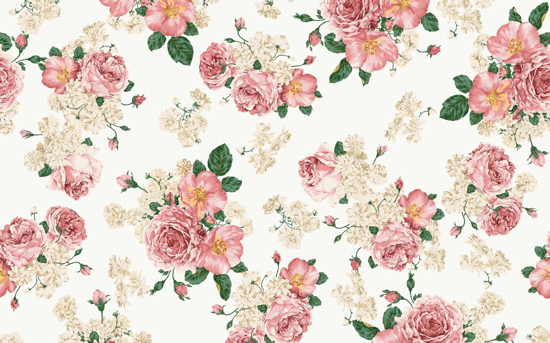 IMAGE | floral print wallpapers tumblr