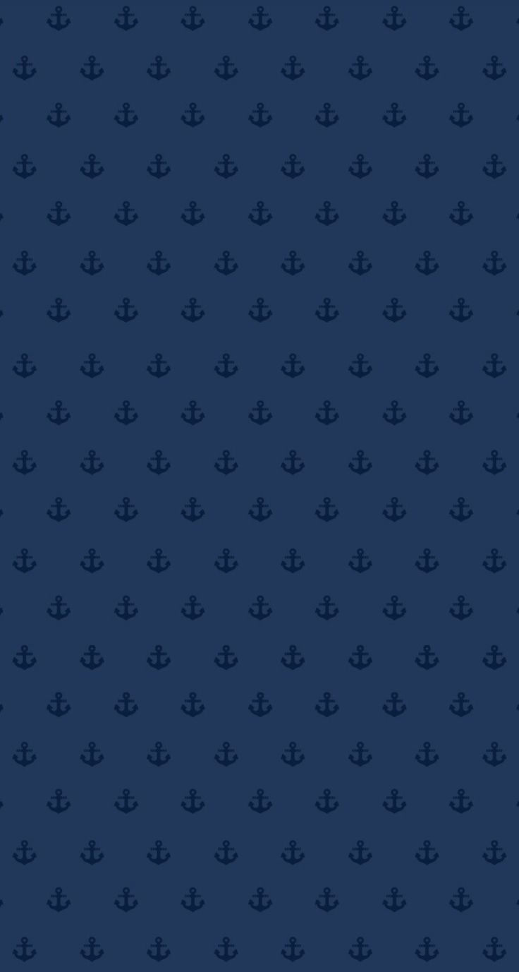 Navy blue mini ditsy anchors iphone wallpaper background phone ...