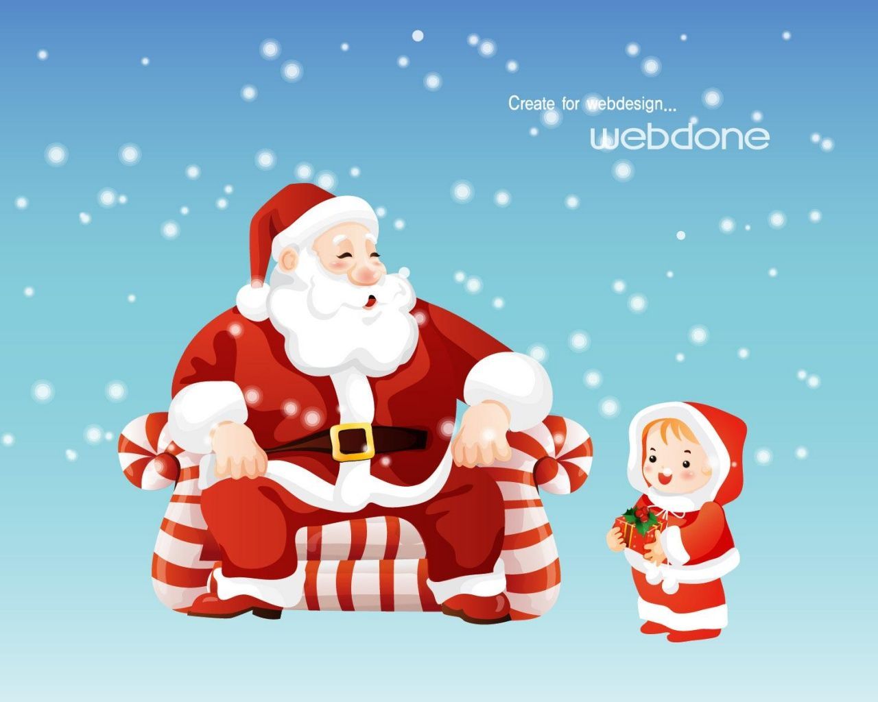 Cute Santa Claus Doll Wallpapers - HD Wallpapers 16431