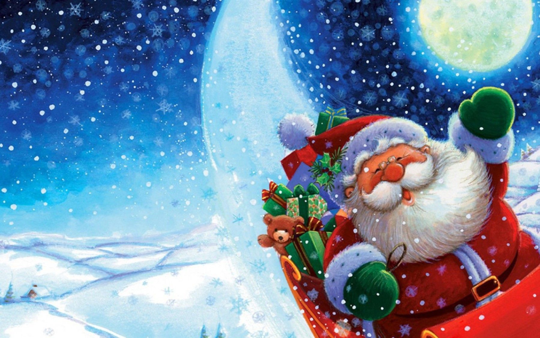 Cute Santa Clause Christian HD Whatsapp DP Wallpapers Free Nokri