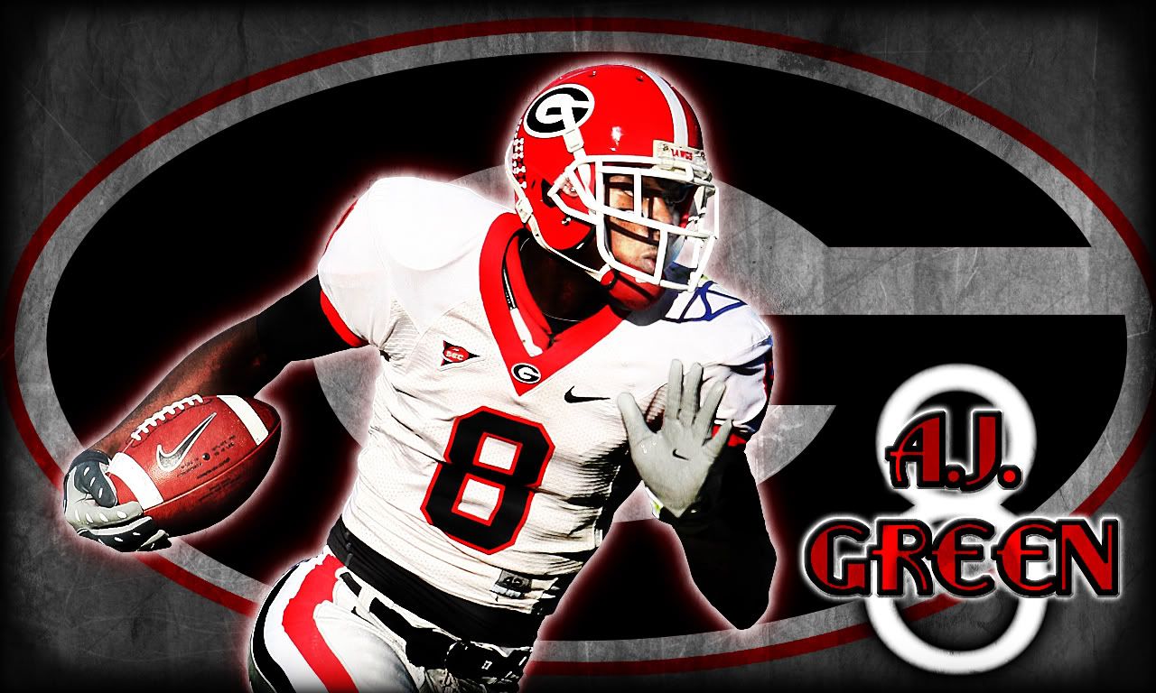 Aj Green Graphics And Comments Georgia Football Wallpaper In ...