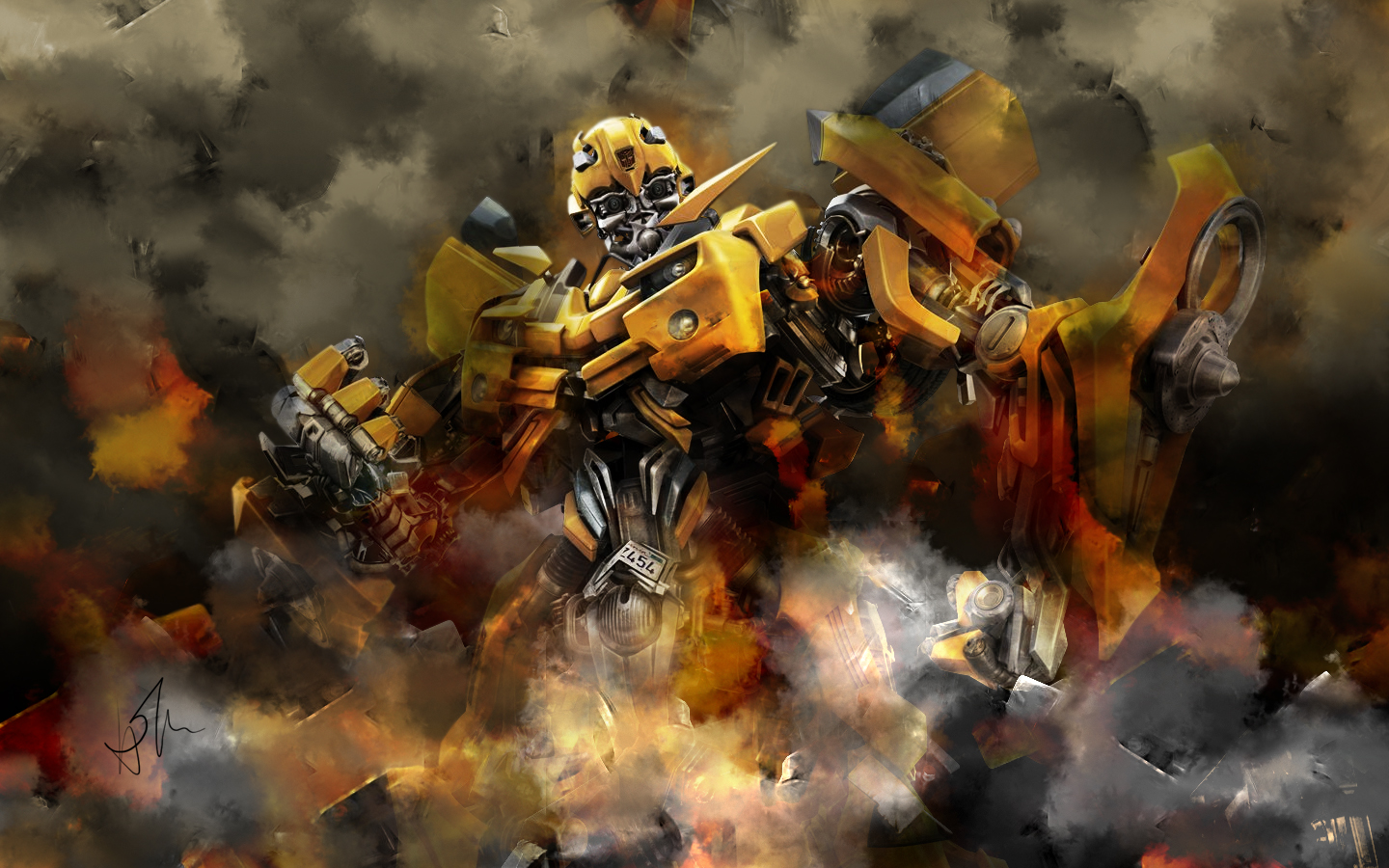 Transformers 2 Bumblebee Wallpaper