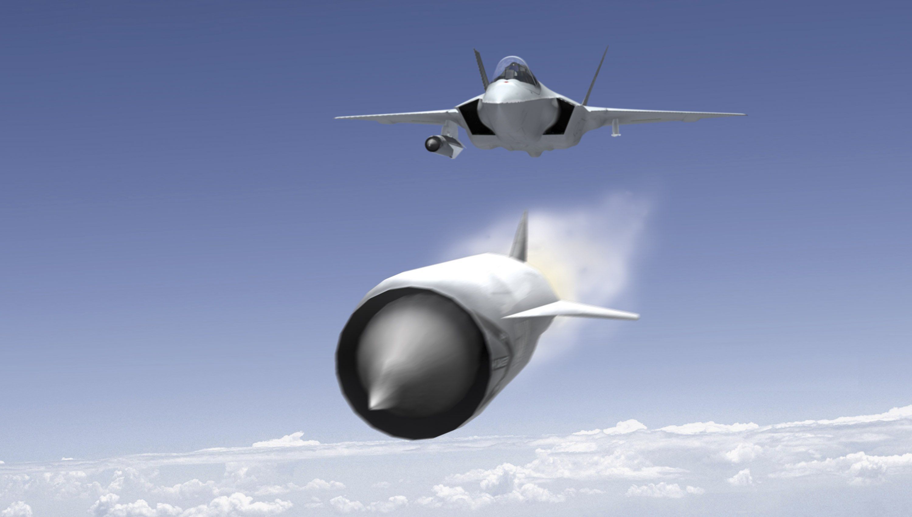 F-35 military fighter jet airplane plane lightning bomber joint ...