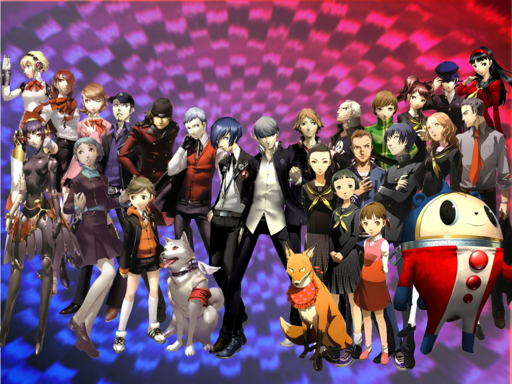 I just put the wallpapers i have p - Persona 4 The Anime / The