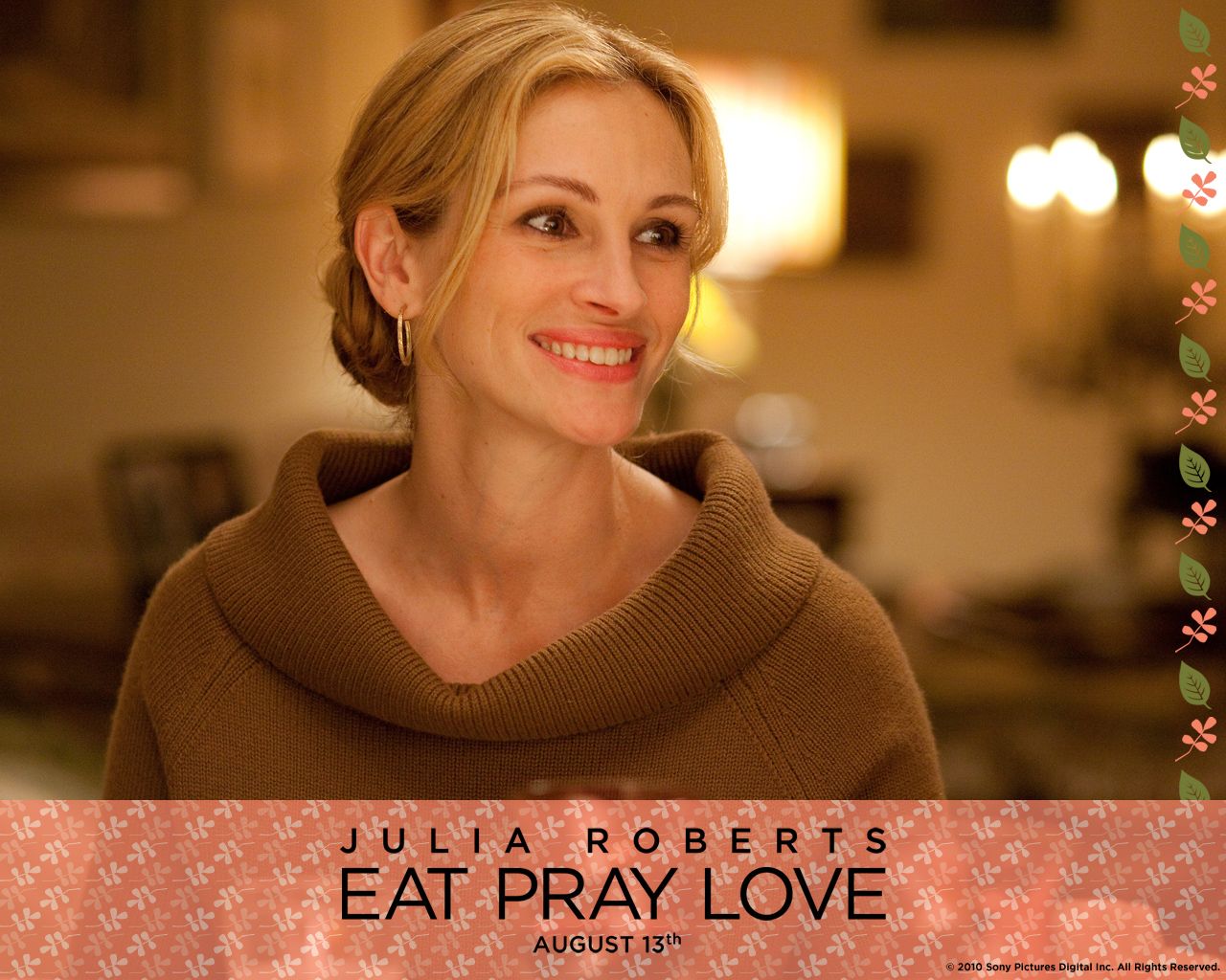Julia Roberts in Eat, Pray, Love Wallpaper 1 Wallpapers - HD
