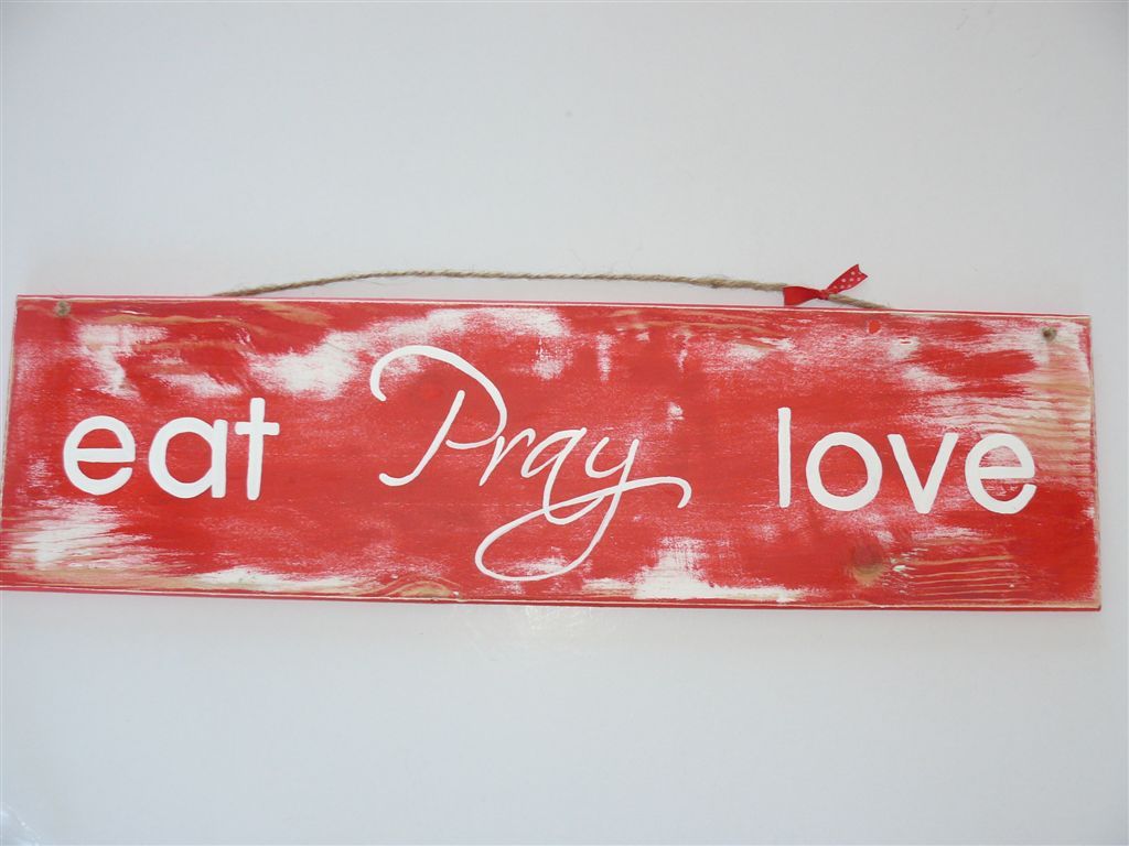 Eat Pray love red
