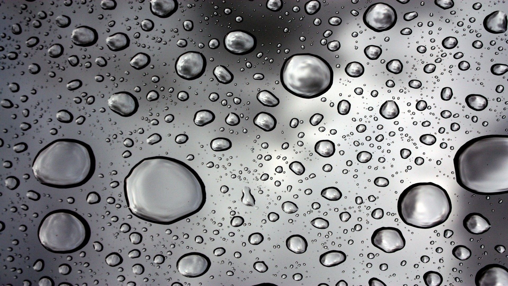 Water droplets window panes glass drop drops wallpaper | 1920x1080 ...