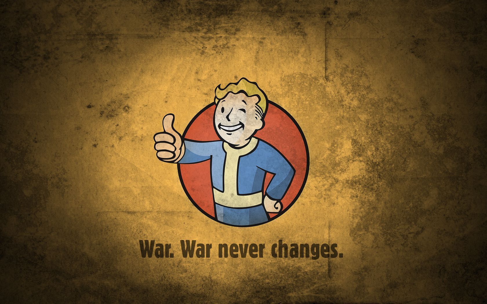 Fallout Vault Boy - War Never Changes Computer Wallpapers, Desktop ...