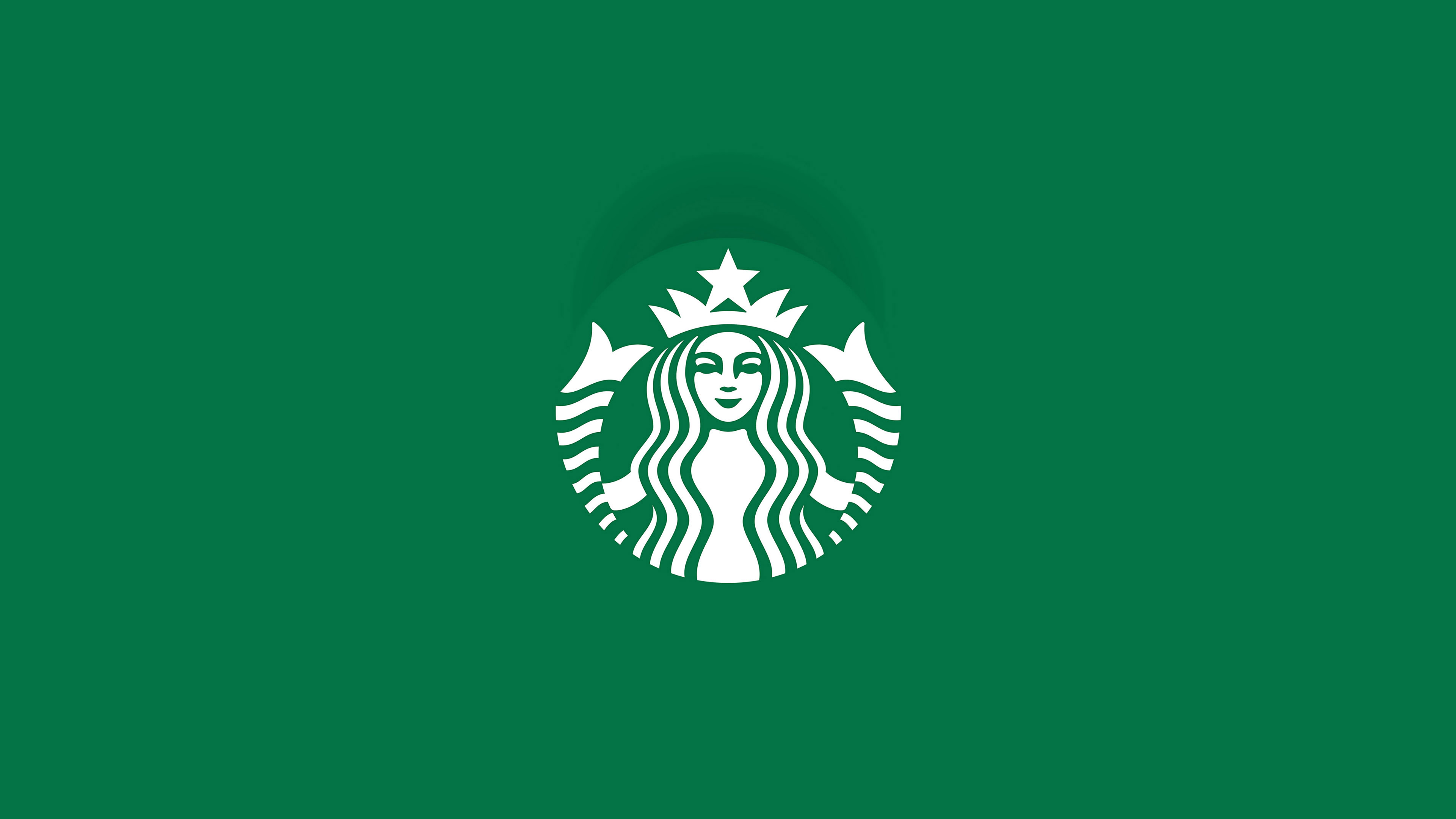 Starbucks Logo 4k Wallpaper