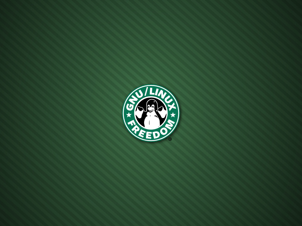 GNU-Linux 'Starbuck's' logo by lalitpatanpur on DeviantArt