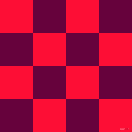 Torch Red and Tyrian Purple checkers chequered checkered squares ...
