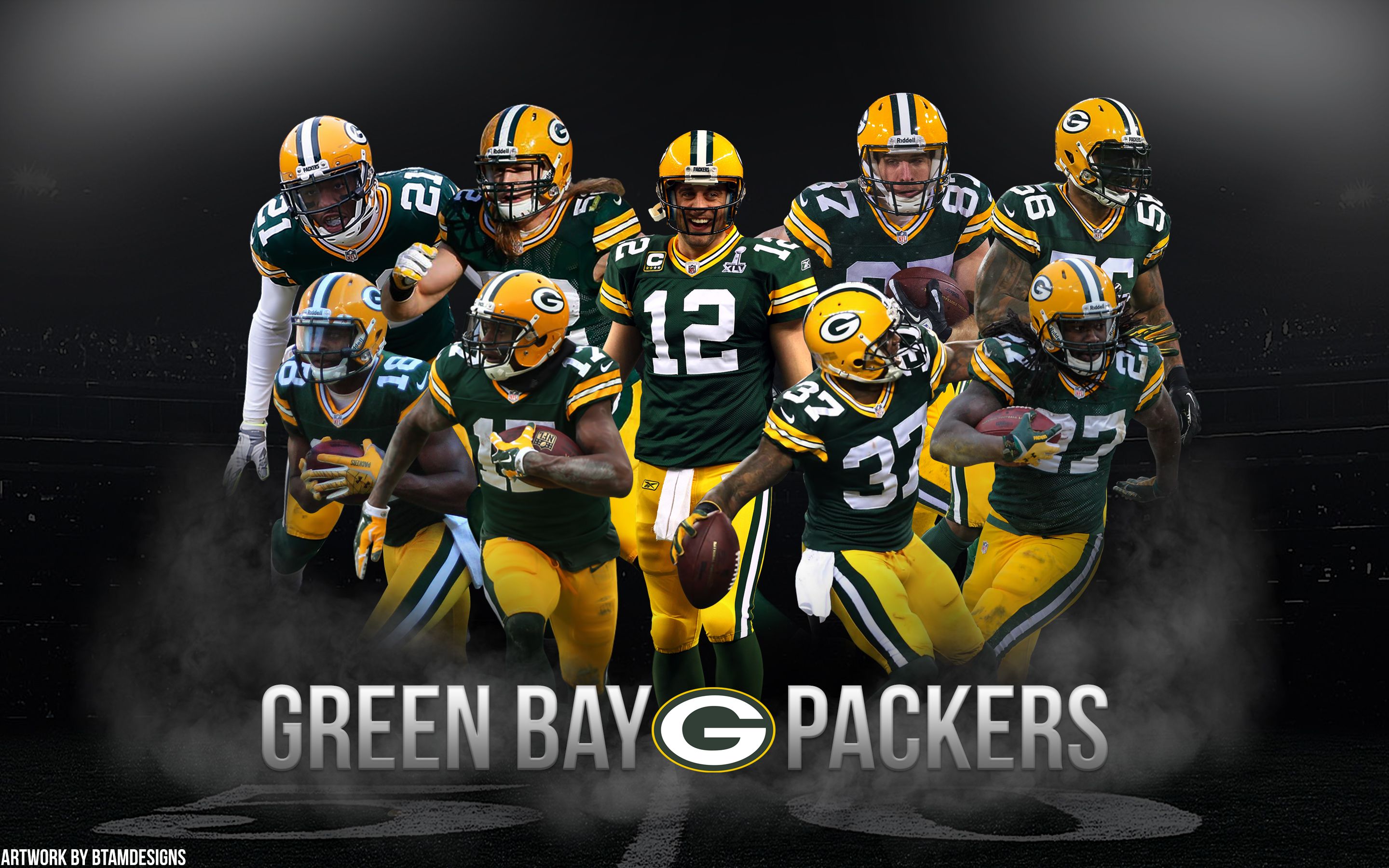 Green Bay Packers team wallpaper by btamdesigns on DeviantArt